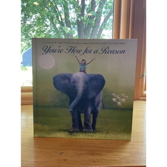 "Youre Here For A Reason" By Nancy Tillman Kohls Cares Hardcover Book #2S - Picture 1 of 4